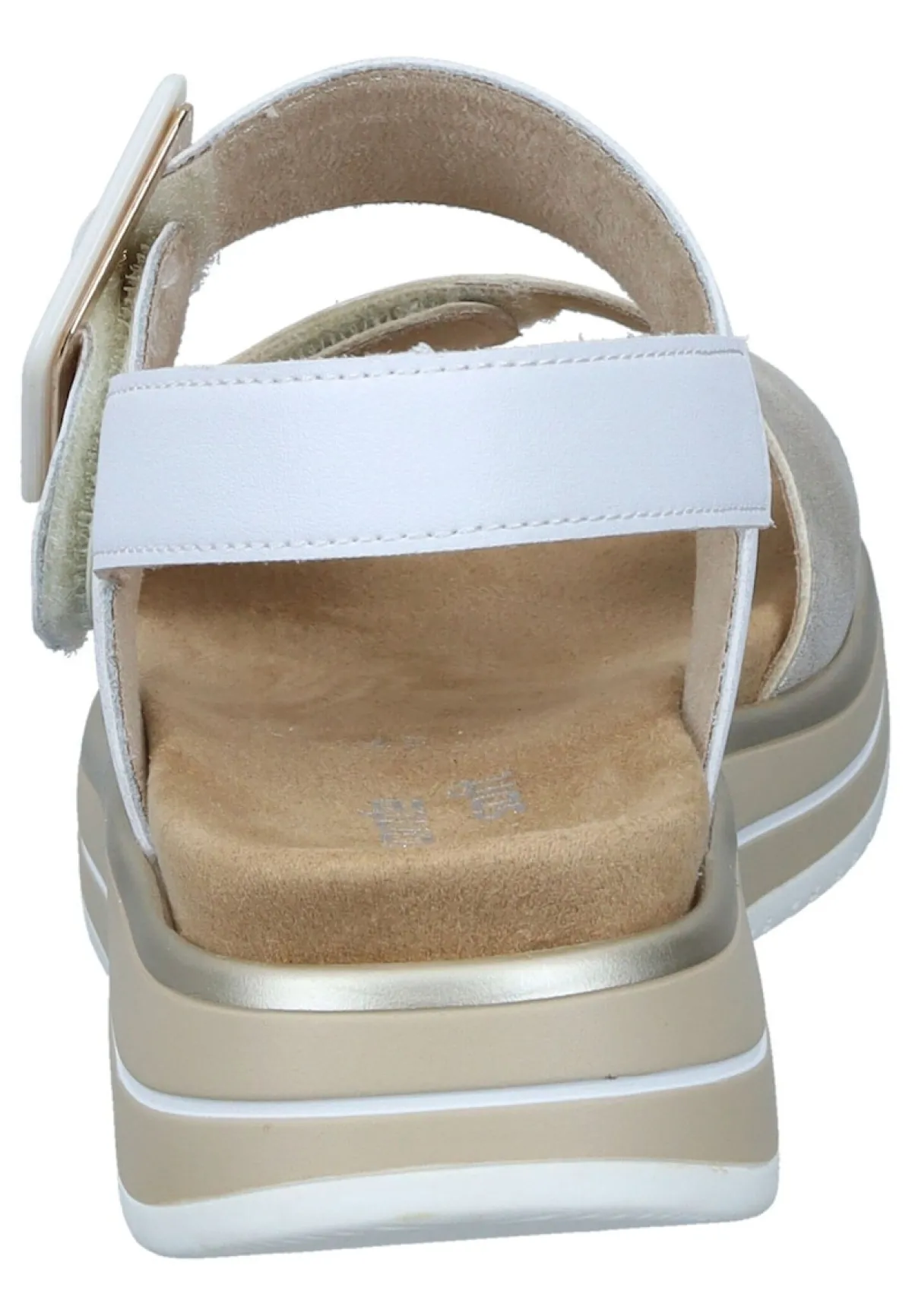 Damen Die moderne Hausfrau Sandaletten weiß