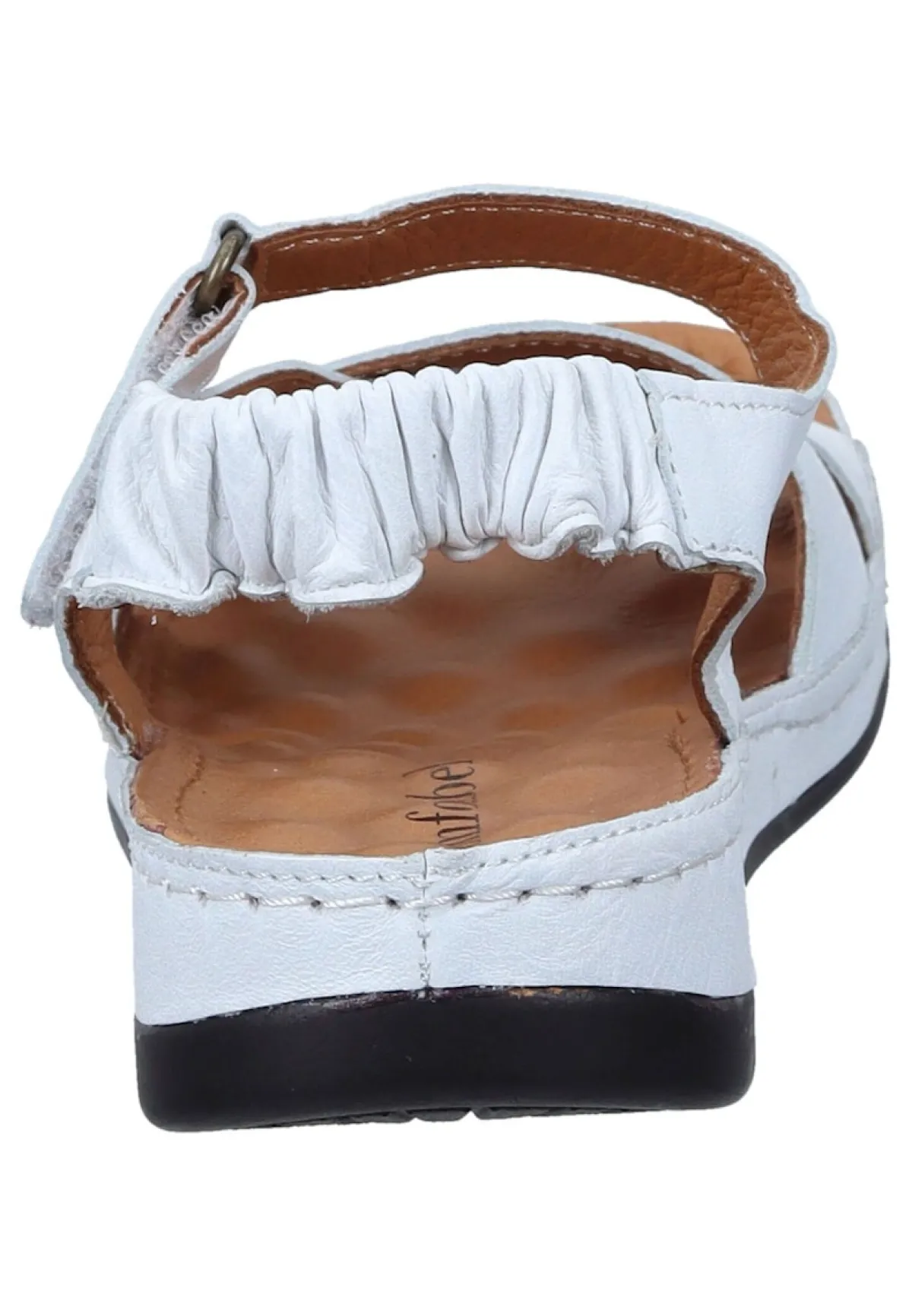 Damen Die moderne Hausfrau Sandaletten weiß