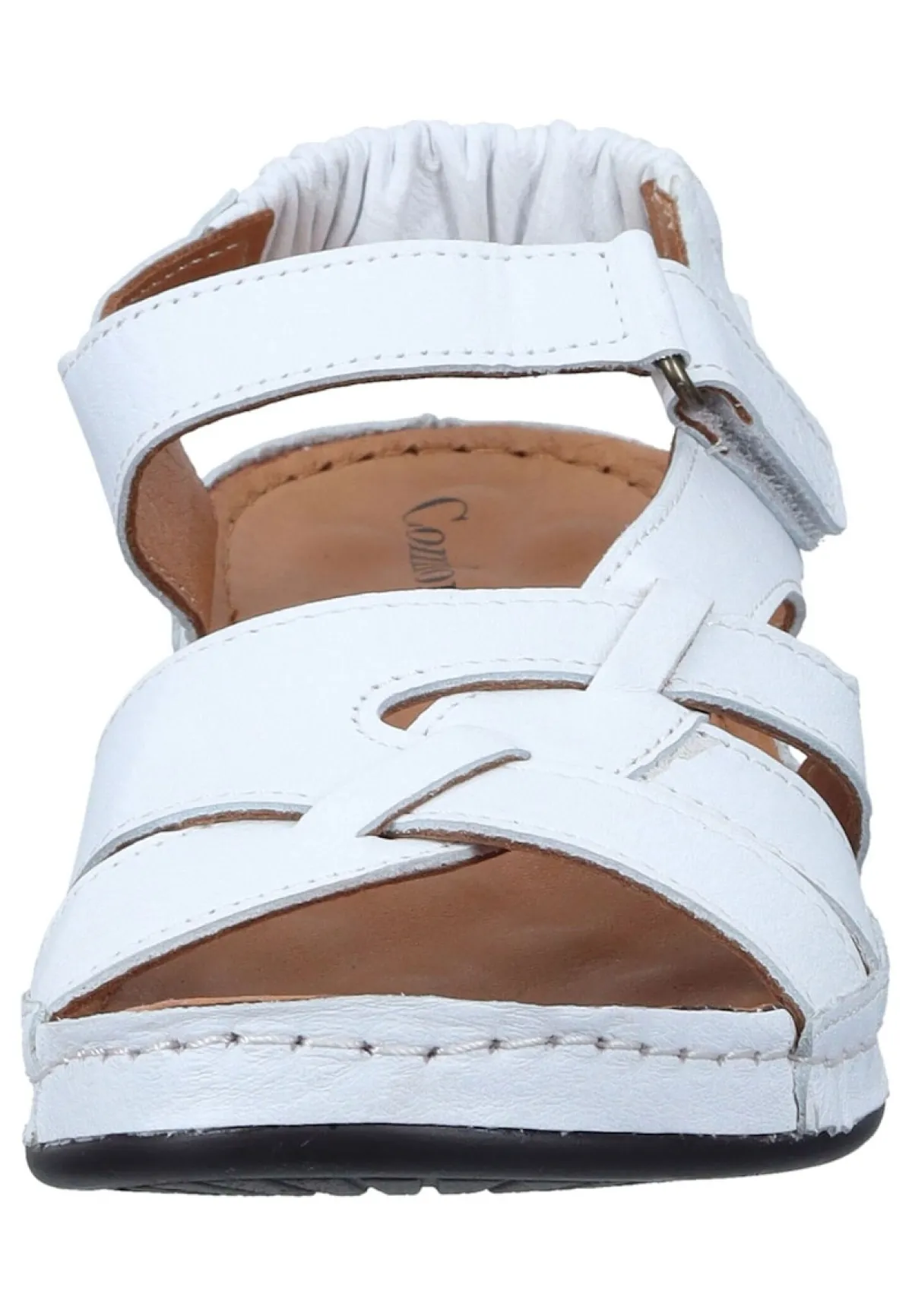 Damen Die moderne Hausfrau Sandaletten weiß