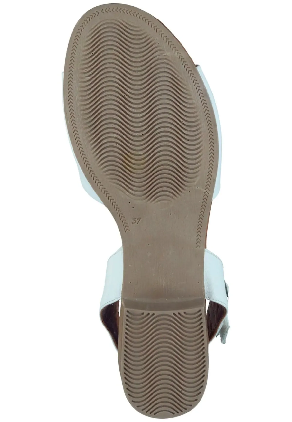 Damen Die moderne Hausfrau Sandaletten weiß