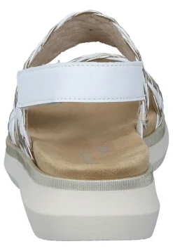 Damen Die moderne Hausfrau Sandaletten weiß