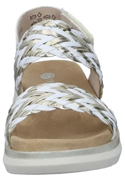 Damen Die moderne Hausfrau Sandaletten weiß