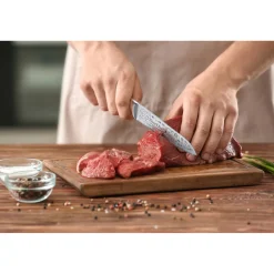 Die moderne Hausfrau Santoku-Messer-Set, 2-teilig