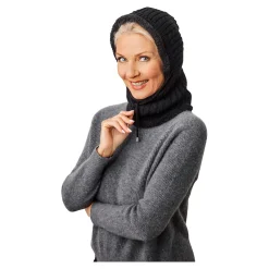 Damen Die moderne Hausfrau Schalmütze „Helen“ schwarz