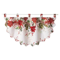 Die moderne Hausfrau Scheibengardine „Weihnachtszauber“