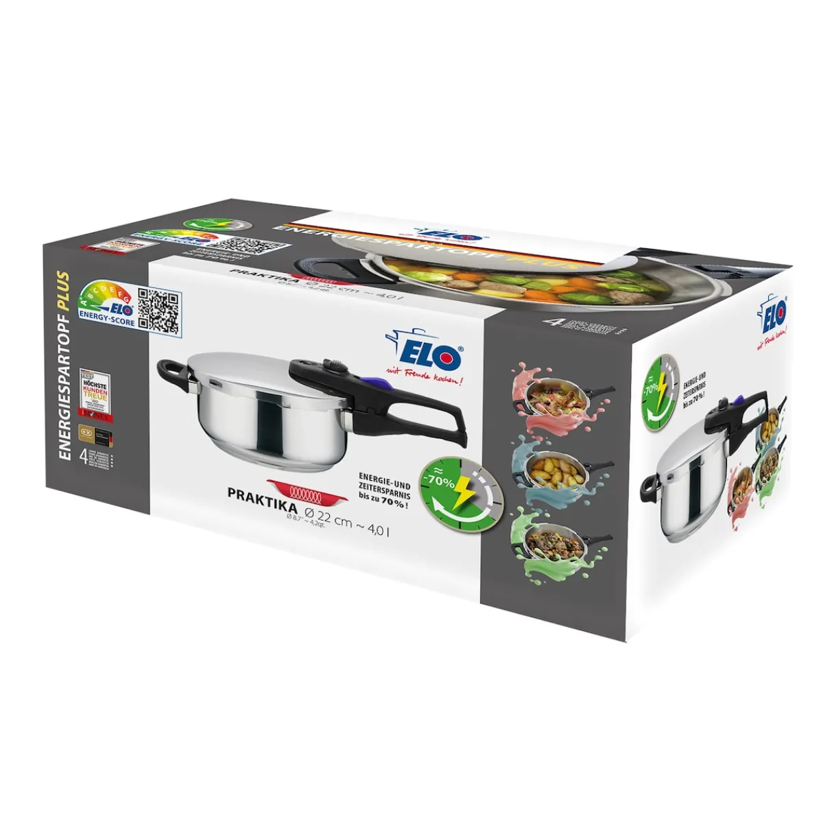 Die moderne Hausfrau Schnellkochtopf "Praktika", 4 l