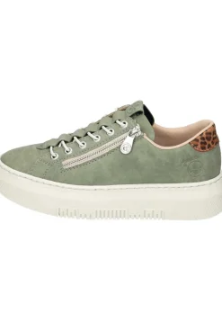 Damen Die moderne Hausfrau Schnürer grün