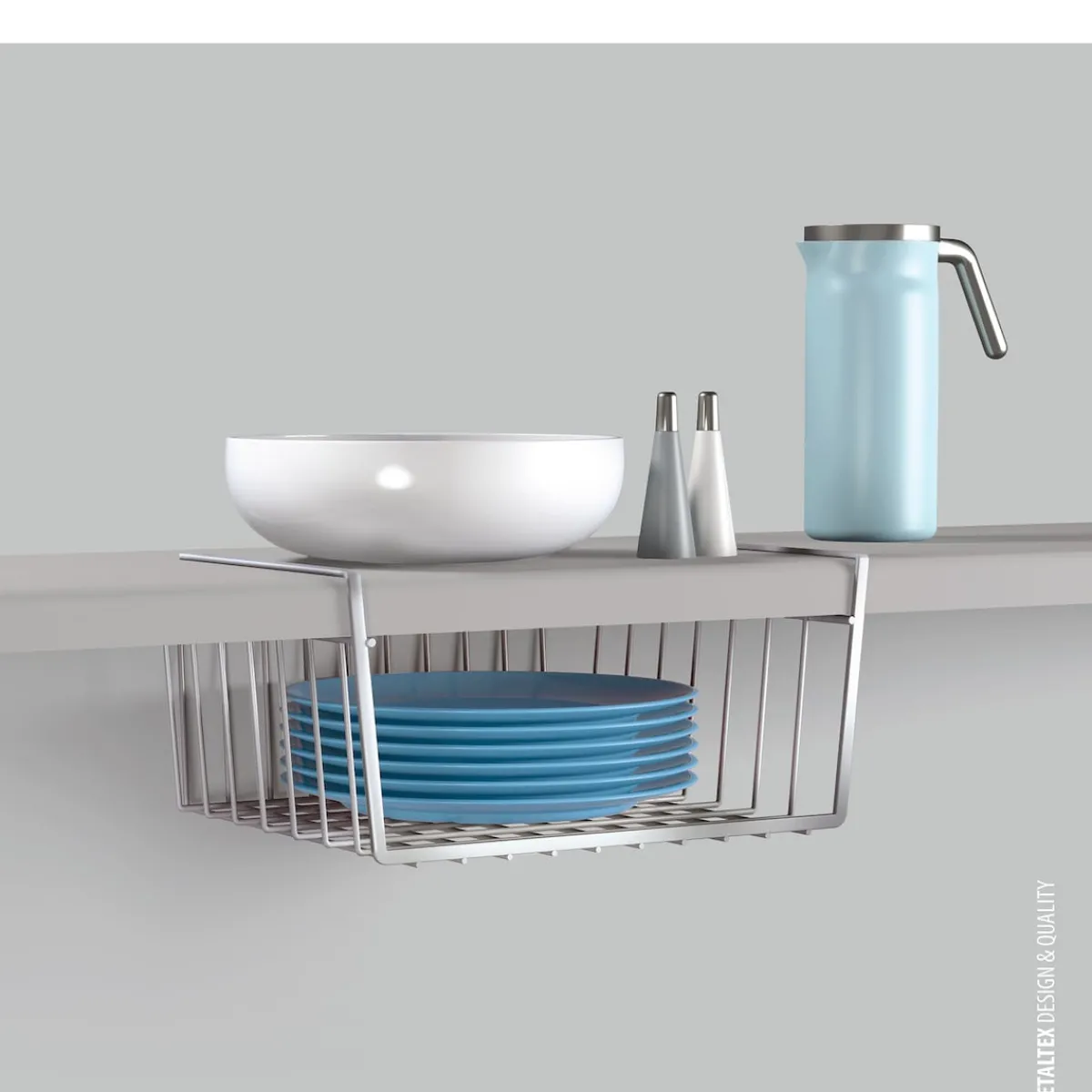 Die moderne Hausfrau Schrankkorb "Kanguro" Polytherm, 30 cm