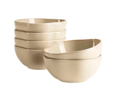 Die moderne Hausfrau Schüssel Set, Steinzeug Cordelia Sand