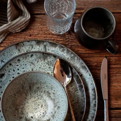 Die moderne Hausfrau Schüssel-Set, Steinzeug Carellia Grau