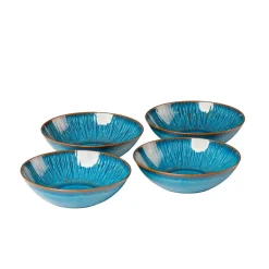 Die moderne Hausfrau Schüssel-Set, Steinzeug Eisfall