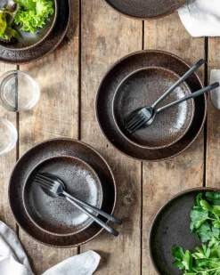 Die moderne Hausfrau Schüssel-Set, Steinzeug Glockenklang