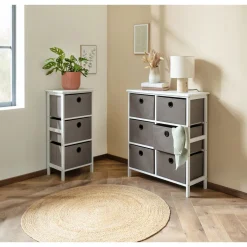 Die moderne Hausfrau Schubladenschrank „3-fach“