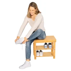 Die moderne Hausfrau Schuhregal „3 in 1“