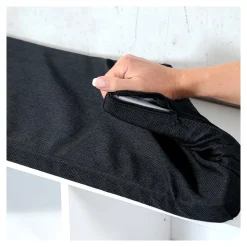 Die moderne Hausfrau Schuhschrank mit Sitzkissen, 5 Fächer pink