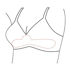 Damen Die moderne Hausfrau Schutzeinlage für BHs, 3er-Set