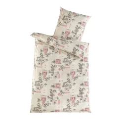 Die moderne Hausfrau Seersucker Bettwäsche Exklusiv, 2-teilig, 135x200 cm Patrice