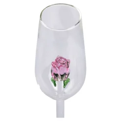 Die moderne Hausfrau Sektglas „Rose“