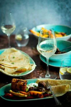 Die moderne Hausfrau Servierplatten-Set, Steinzeug Frozen Grün