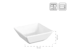 Die moderne Hausfrau Servier-Set, Porzellan MANHATTAN CITY Schwarz