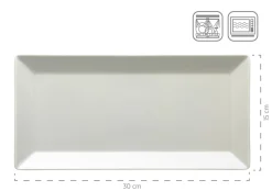 Die moderne Hausfrau Servier-Set, Porzellan MANHATTAN CITY Schwarz