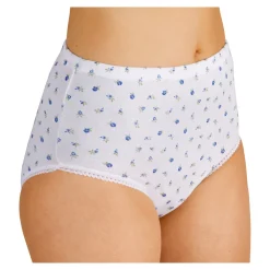 Die moderne Hausfrau Sicherheits-Miederhose Damen "Blumen"