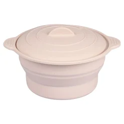 Die moderne Hausfrau Silikon-Mikrowellen-Topf, faltbar 800 ml