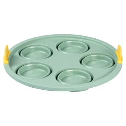 Die moderne Hausfrau Silikon-Muffinform für Heißluftfritteusen