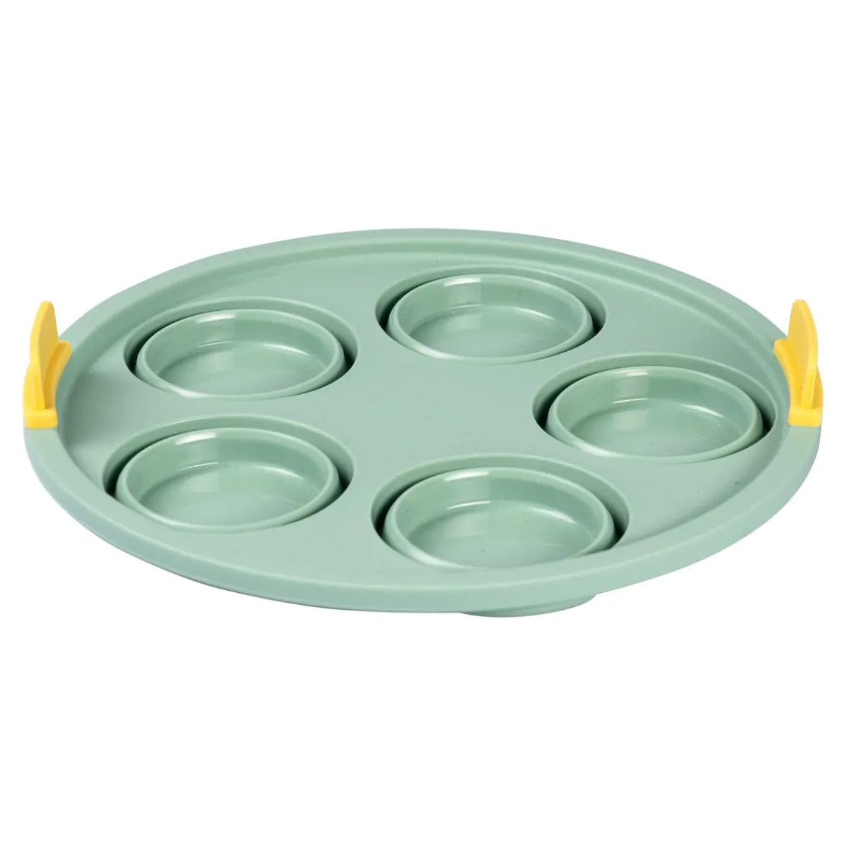 Die moderne Hausfrau Silikon-Muffinform für Heißluftfritteusen