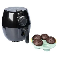 Die moderne Hausfrau Silikon-Muffinform für Heißluftfritteusen