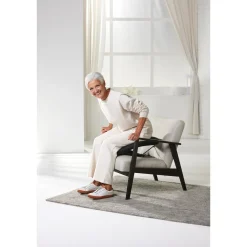 Die moderne Hausfrau Sitzkissen mit Aufsteh- und Hinsetzhilfe schwarz