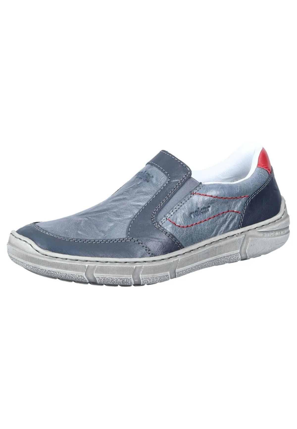 Herren Die moderne Hausfrau Slipper blau