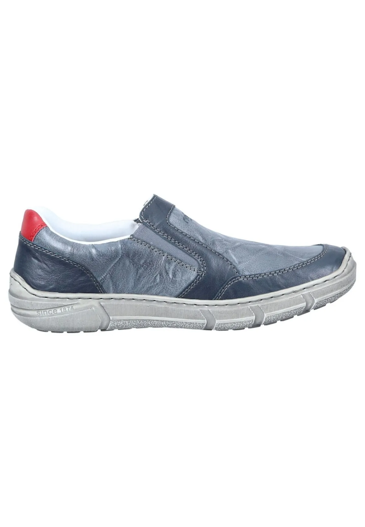 Herren Die moderne Hausfrau Slipper blau
