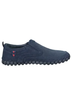 Herren Die moderne Hausfrau Slipper blau