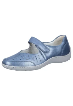 Damen Die moderne Hausfrau Slipper blau