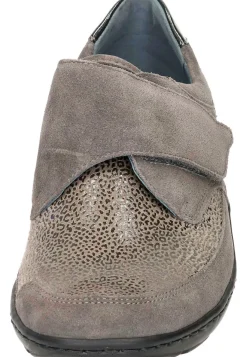 Damen Die moderne Hausfrau Slipper grau