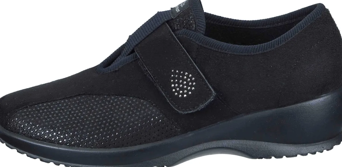 Damen Die moderne Hausfrau Slipper schwarz