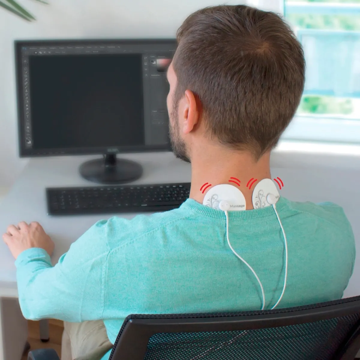 Die moderne Hausfrau Smart Massager mit Case mit Tasche