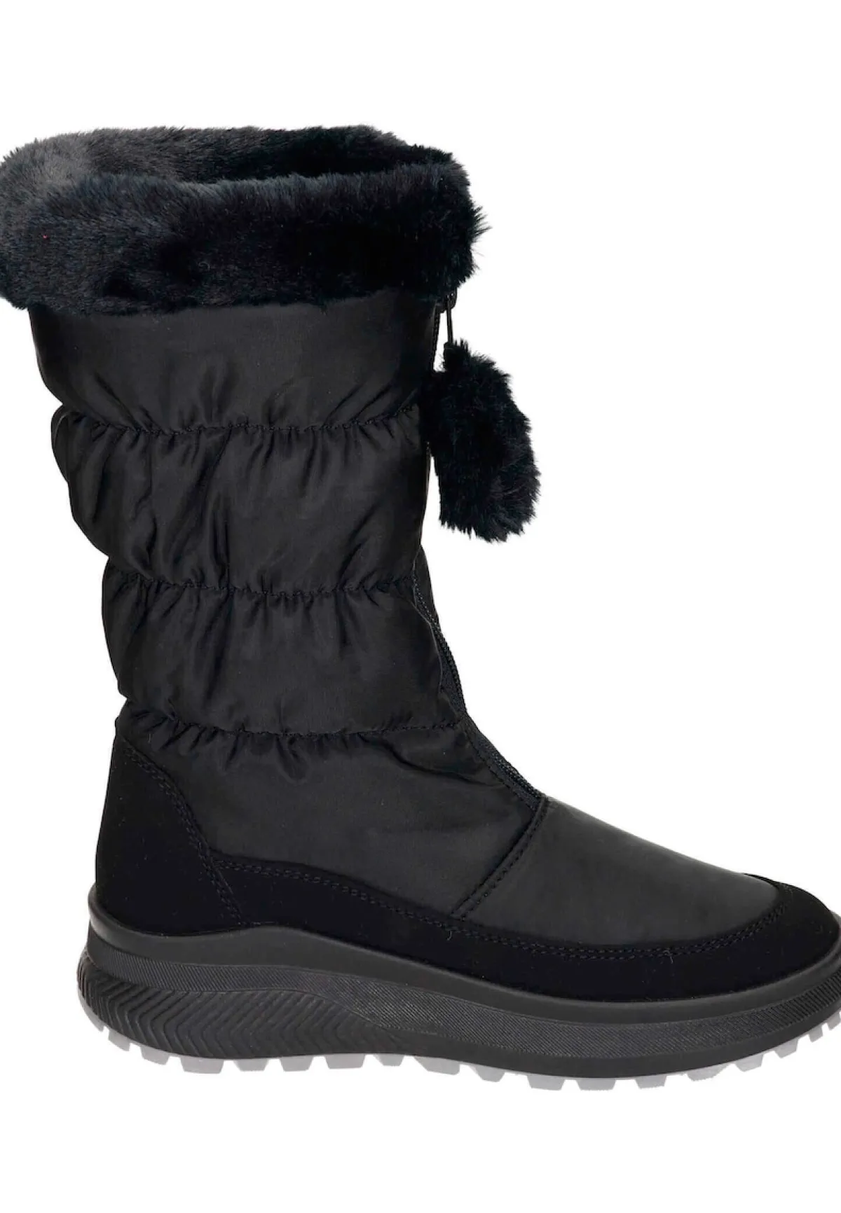 Damen Die moderne Hausfrau Snow Boots schwarz