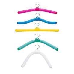 Die moderne Hausfrau Soft-Kleiderbügel "Flexi", 5 Stück