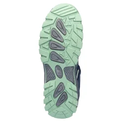 Damen Die moderne Hausfrau Softshell-Trekkingschuh unisex, wasserabweisend blau, grün