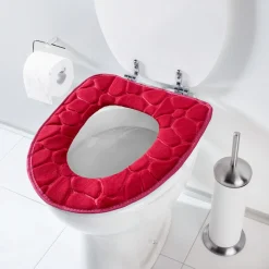 Die moderne Hausfrau Soft-WC-Sitzauflage rot