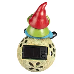 Die moderne Hausfrau Solar-Dekofigur-Zwerg Hansi