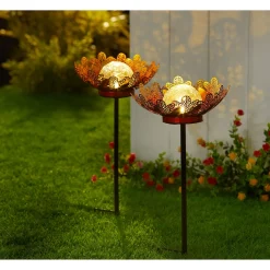 Die moderne Hausfrau Solar-Gartenstecker 2 in 1 