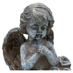 Die moderne Hausfrau Solar-Gedenkengel