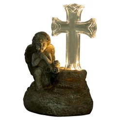 Die moderne Hausfrau Solar-Gedenkengel