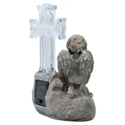 Die moderne Hausfrau Solar-Gedenkengel