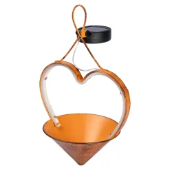 Die moderne Hausfrau Solar-Hängeleuchte „Herzi“