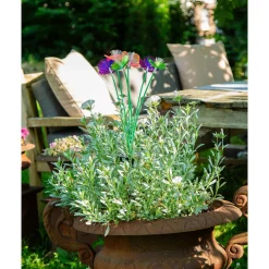 Die moderne Hausfrau Solar-LED-Gartenstecker 