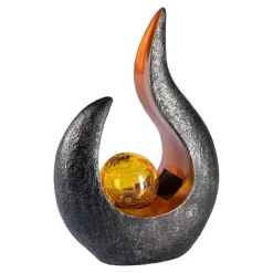 Die moderne Hausfrau Solarleuchte Flamme